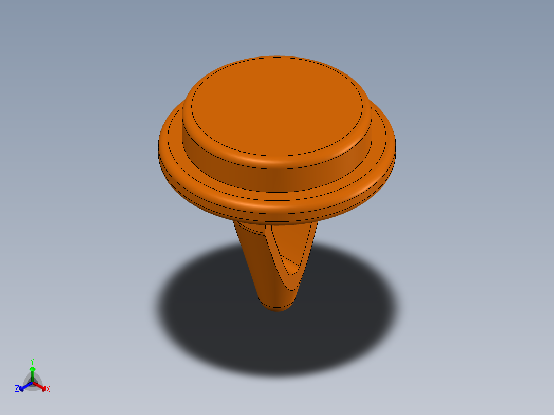 snap bumper正等轴测图