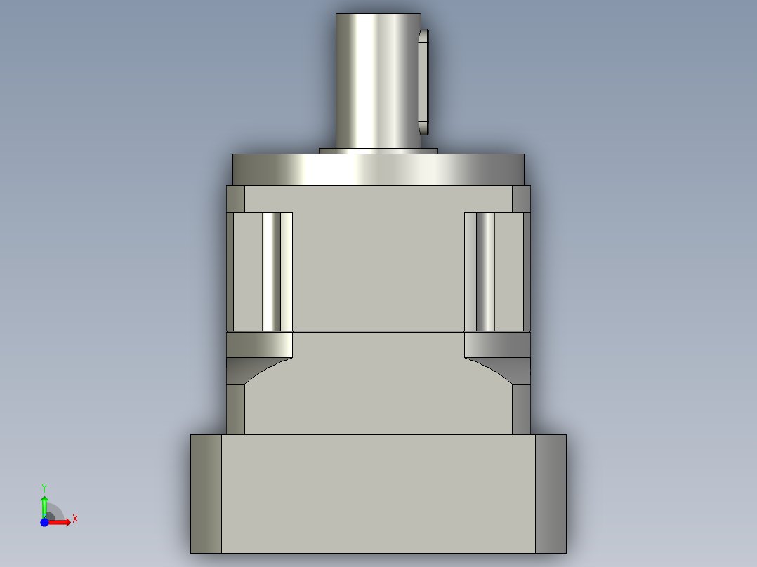 斜齿PGH115-L1 32-130-165-M10-10B LR66.5.STEP前视图
