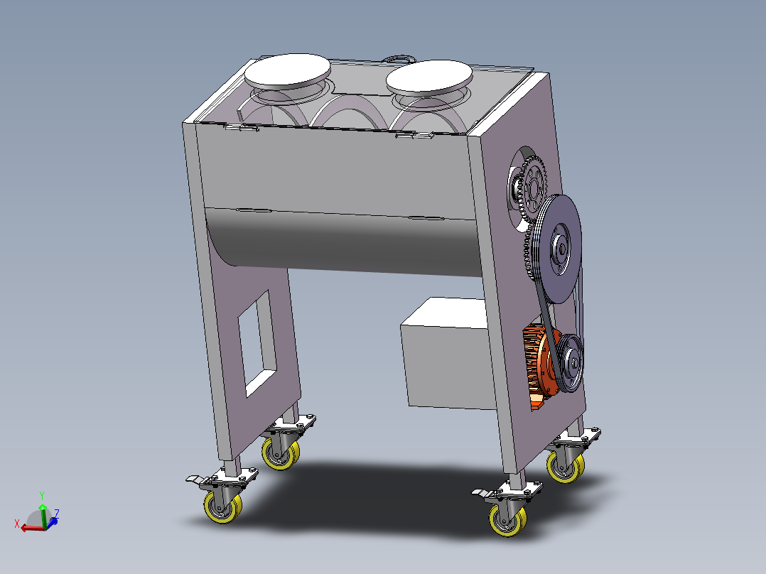 双行星混合机设计含三维二维说明书1127967