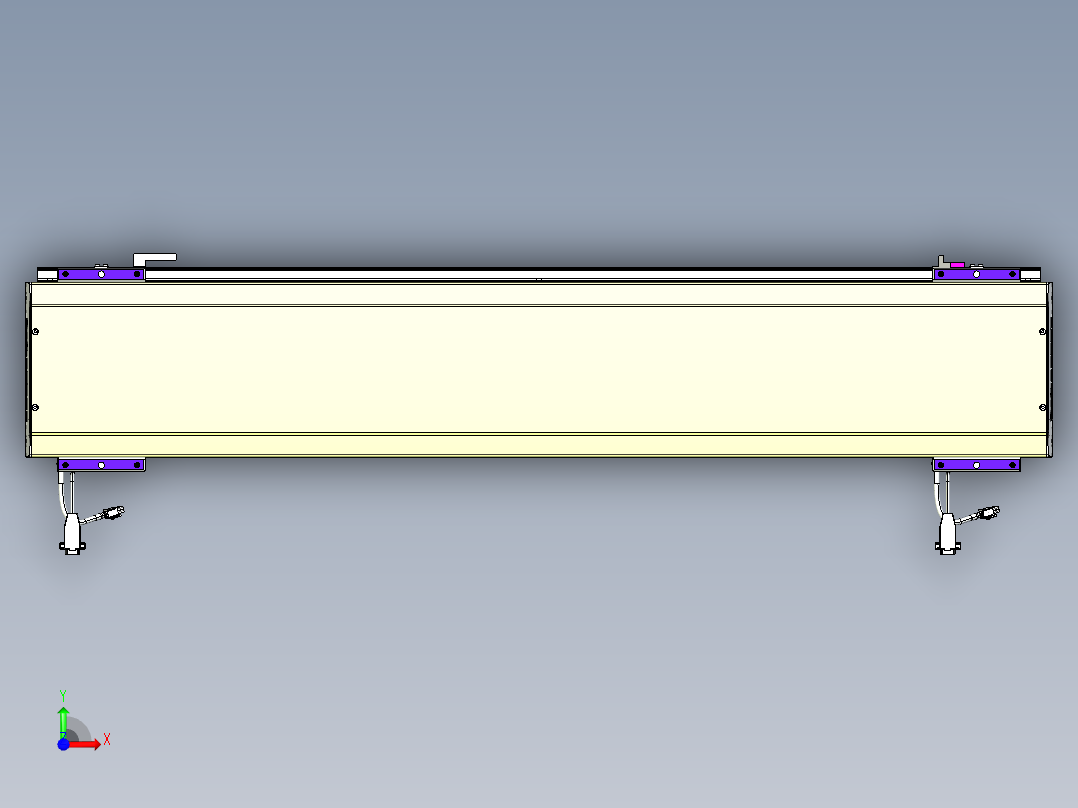 威洛博VL系列3d模型模组2VL22H1Y-S950前视图