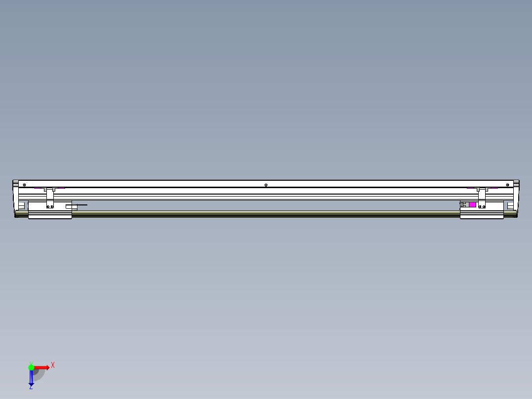 威洛博VL系列3d模型模组2VL22H1Y-S950俯视图