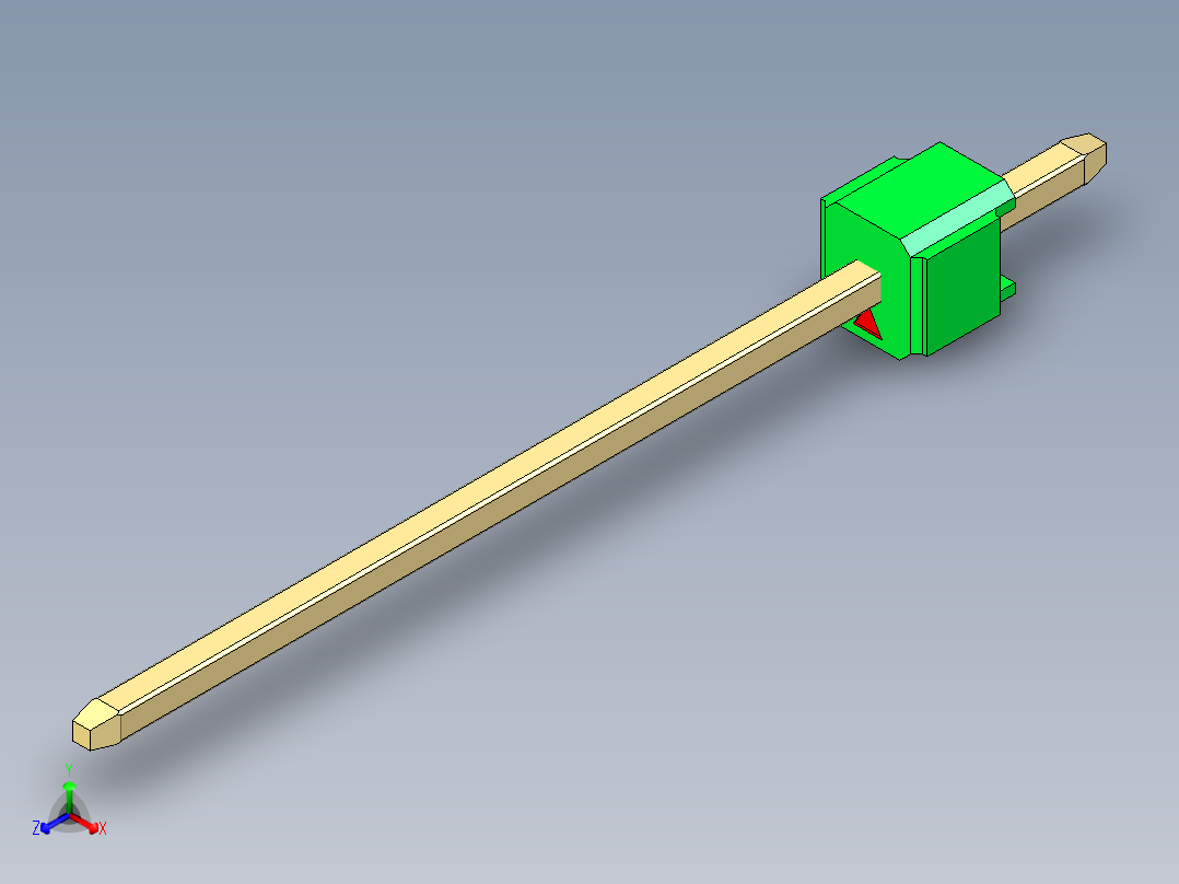 彩色公头100mil（2.54mm）系列-DS1021_green_1x01p_100mil_Type19_rev1.0