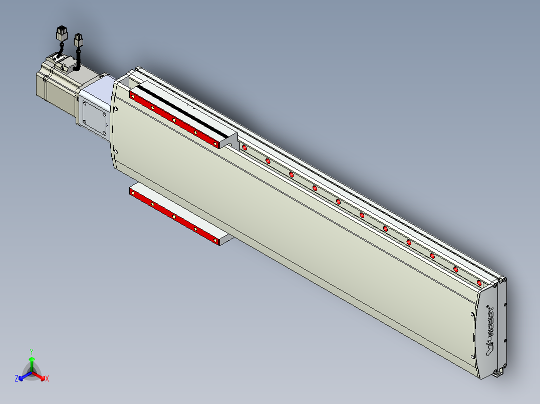 威洛博QF系列模组QF20-Lxx-C-S600-BC-ZP75-C3正等轴测图