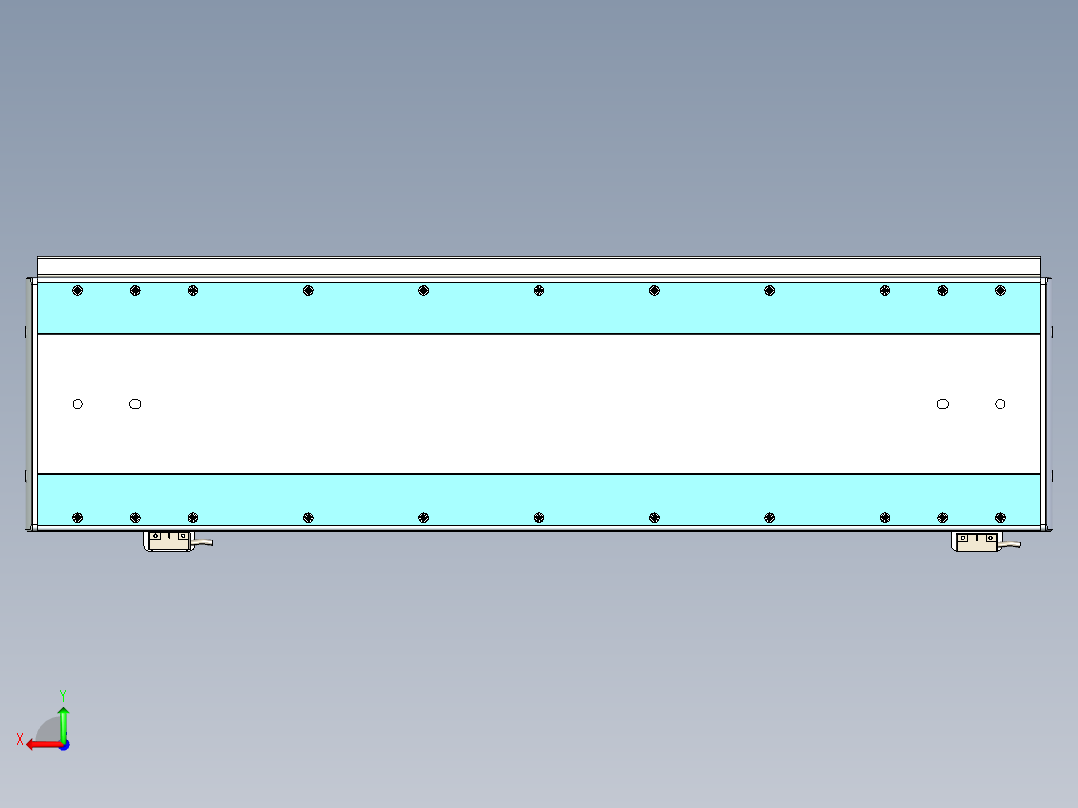 威洛博LC系列3d模型模组2LC22H1Y-S500后视图
