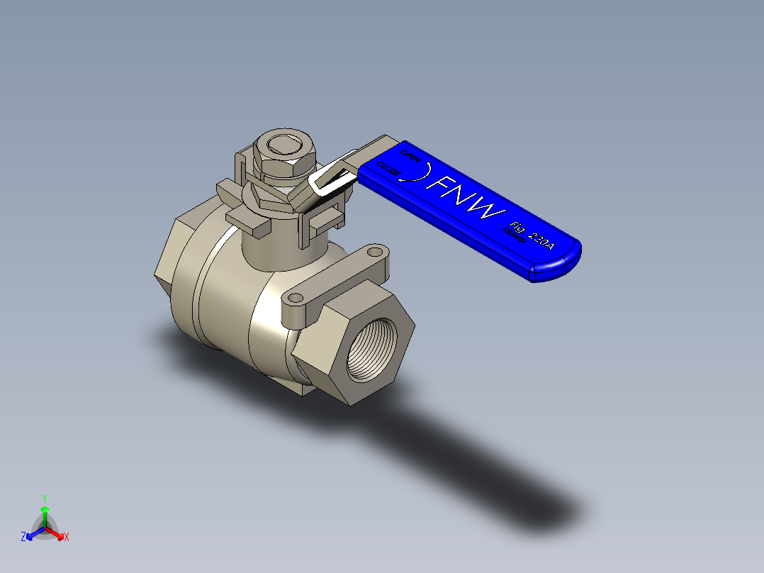 管道手动球阀-水管开关阀-手动阀门手动不锈钢内螺纹球阀DN15