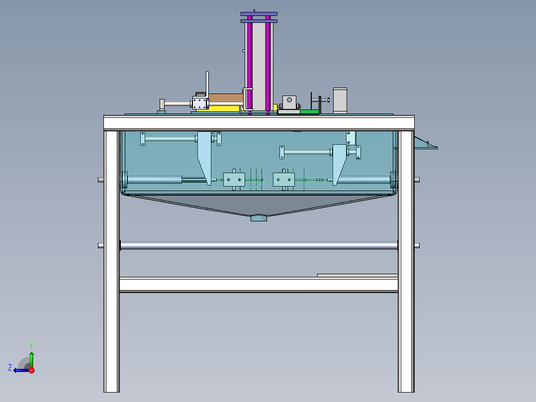 新型清洗机右视图