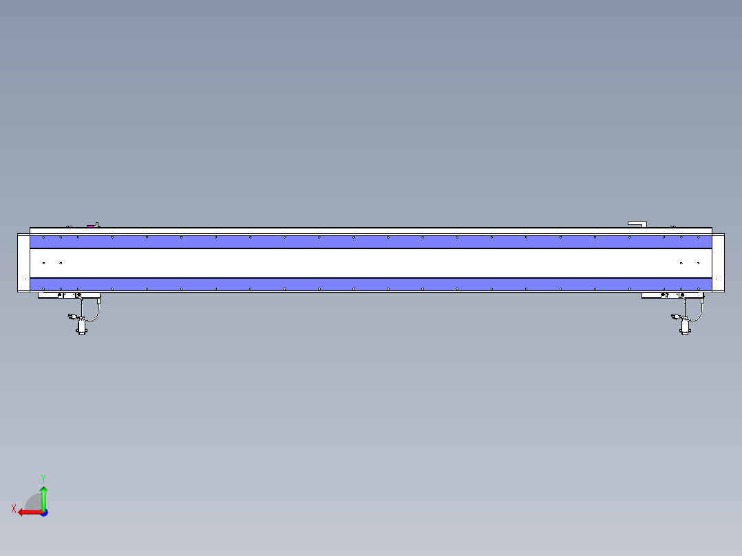 威洛博VL系列3d模型模组2VL17E2Y-S1550后视图