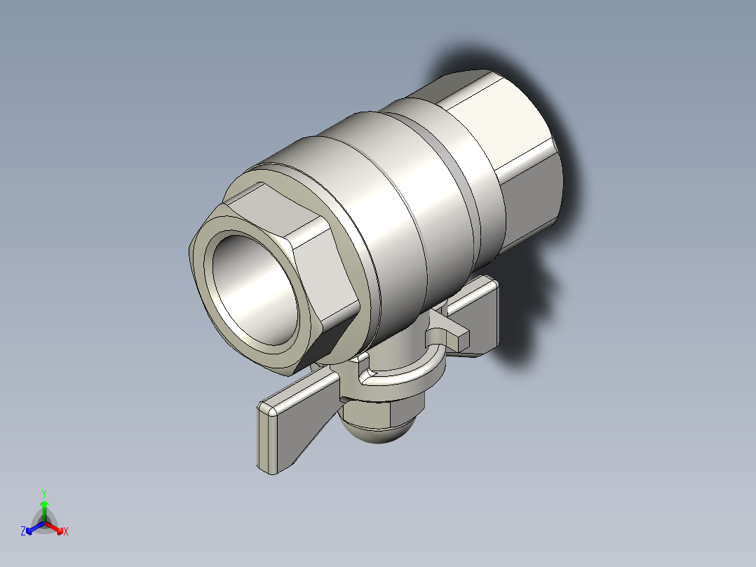 全流道球阀1_2英寸