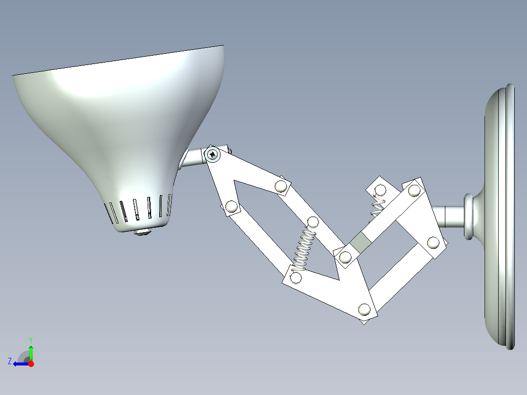 皮克斯的标志性灯右视图