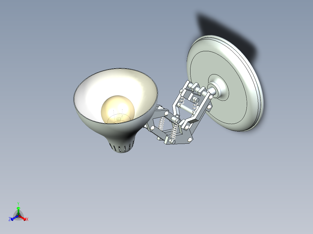 皮克斯的标志性灯正等轴测图