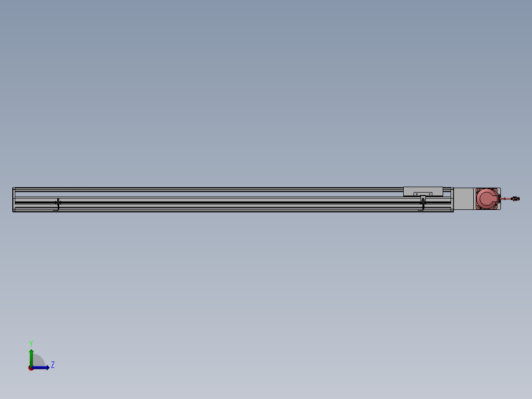 精密模组MT170-L125-1400-R-M75-C4左视图
