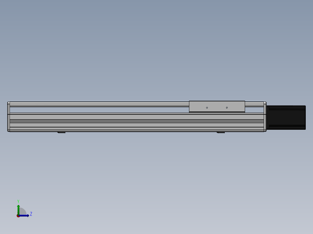 精密模组MY140-T10-400L-BC-P40B-C4-C左视图