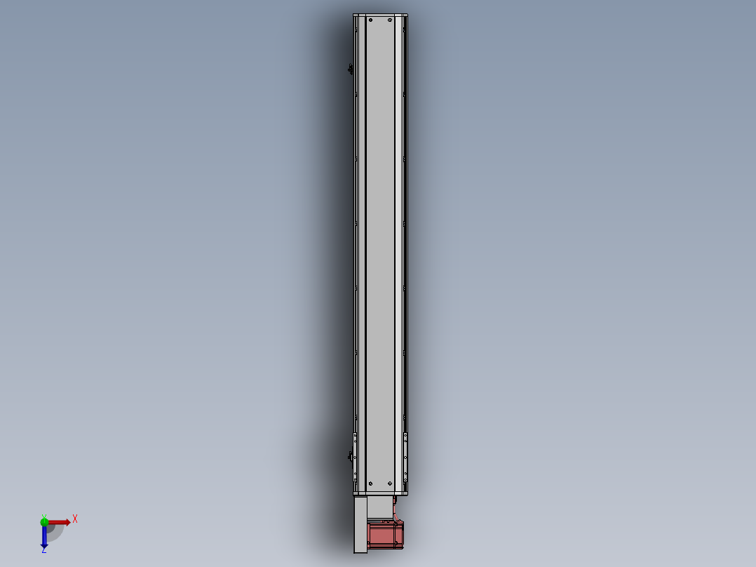 精密模组MT170-L125-1200-L-M75-C4俯视图