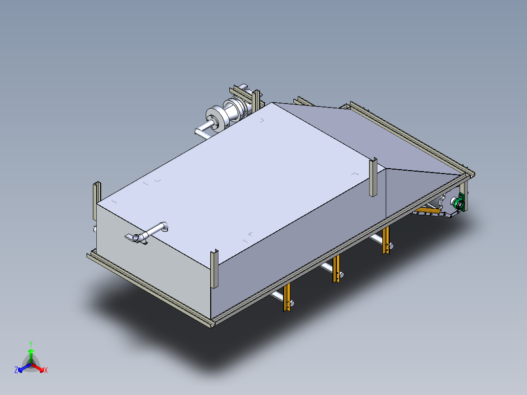 果蔬清洗机总体结构设计（step+exb+说明书）