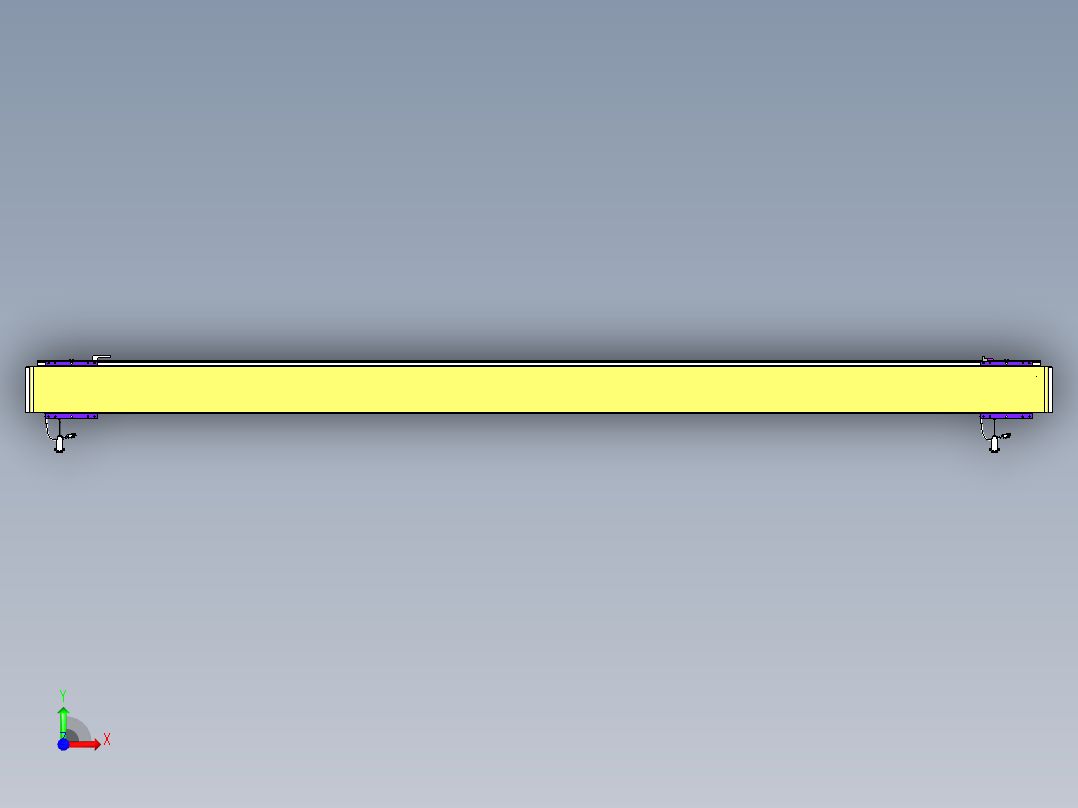 威洛博VL系列直线电机模组-2VL14S2-S2650前视图