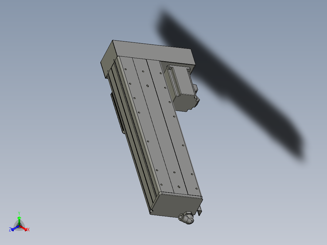 威洛博VC12-S250-BL-P40正等轴测图