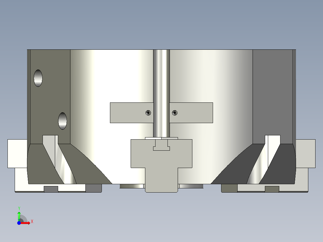 普通气爪PH14-100S前视图