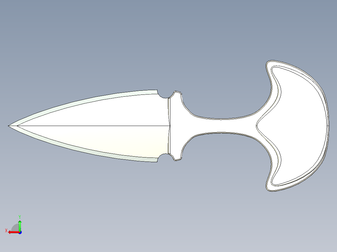 AB0016刀 CSGO后视图