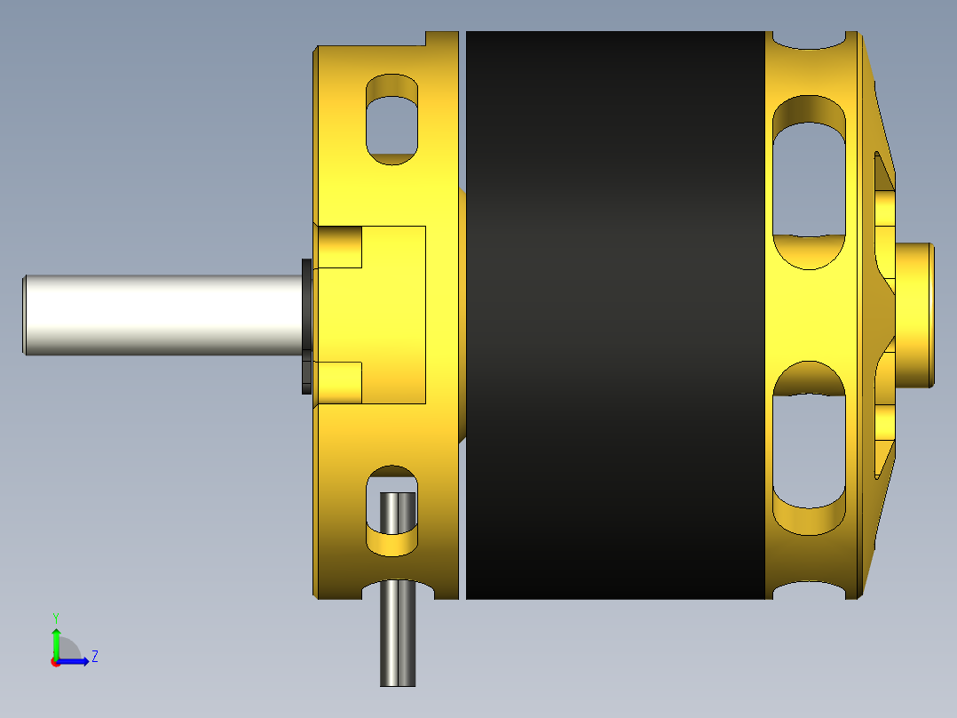 Extron 无刷电机 28xx 系列 2808 2808 2814 2814 2820 2820 2826 2826左视图