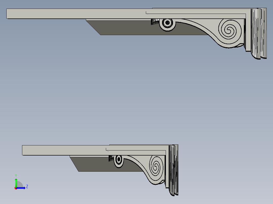 head-and-foot-board-of-bed-mustafa-zorlu-床头和脚板左视图