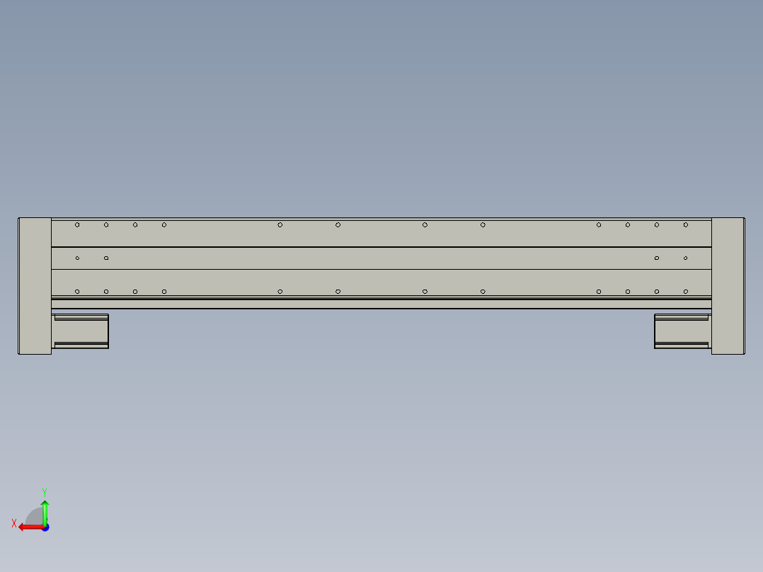 威洛博双电机滑台-VC14D2-S300-BLR-P40-C6后视图