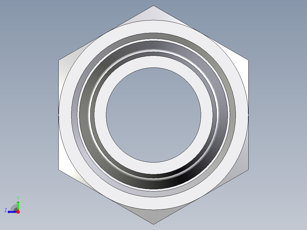 卡套式工业通用硬管接头EO_Swivel_connector_EGE38SMEDCF右视图