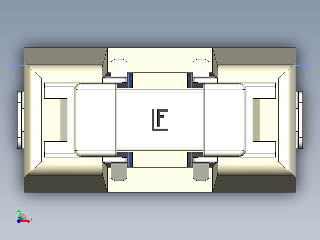 开关继电器保护 SM-LTL-154前视图