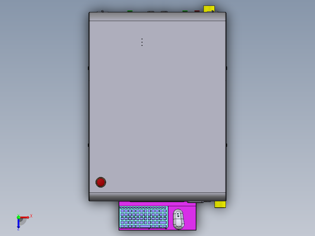 自动锁螺丝机sw20可编辑俯视图