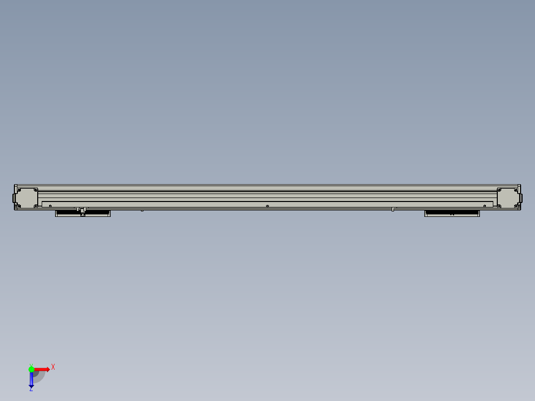 威洛博双电机滑台-VBC14S2-L100-S900-BLR-P40-C6俯视图