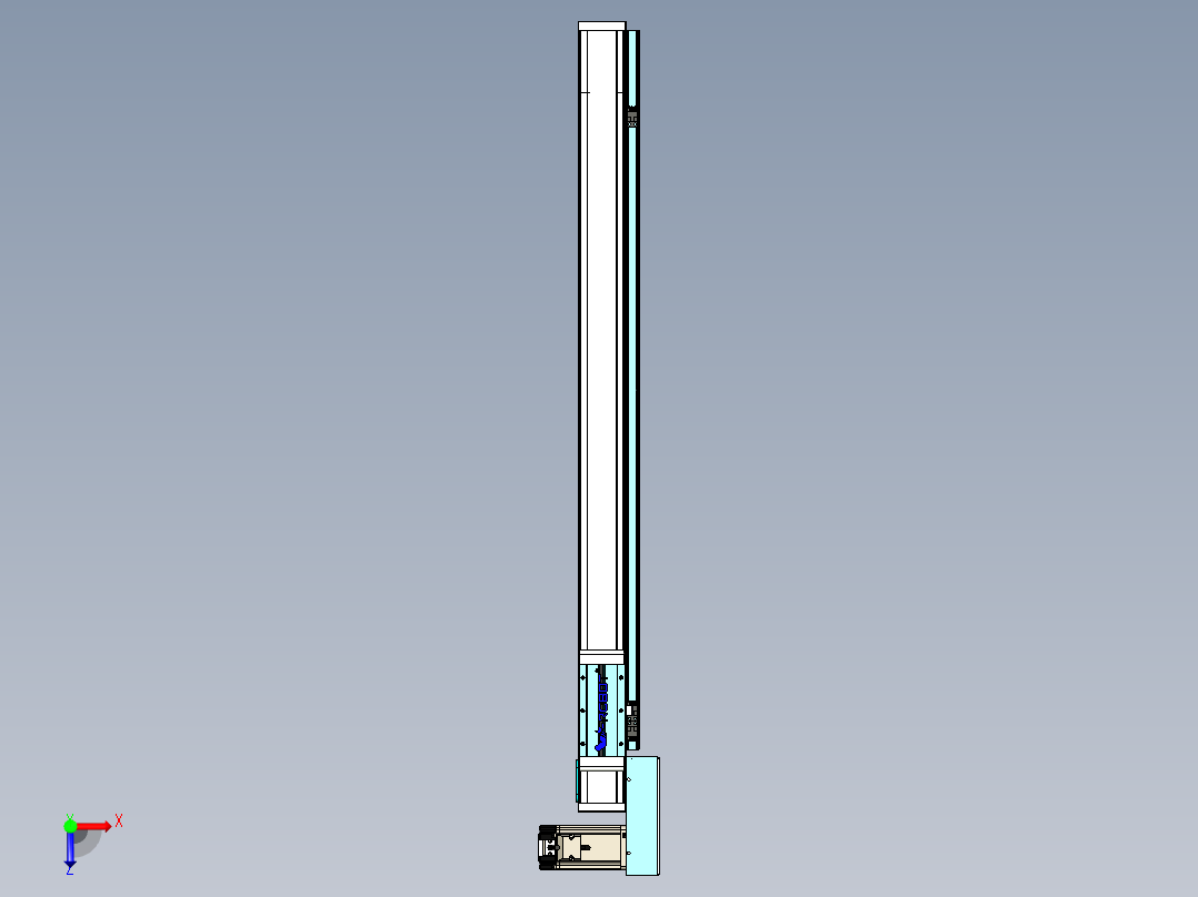 欧规系列-LB6A-L65-S800-BL-ZP40-C3俯视图