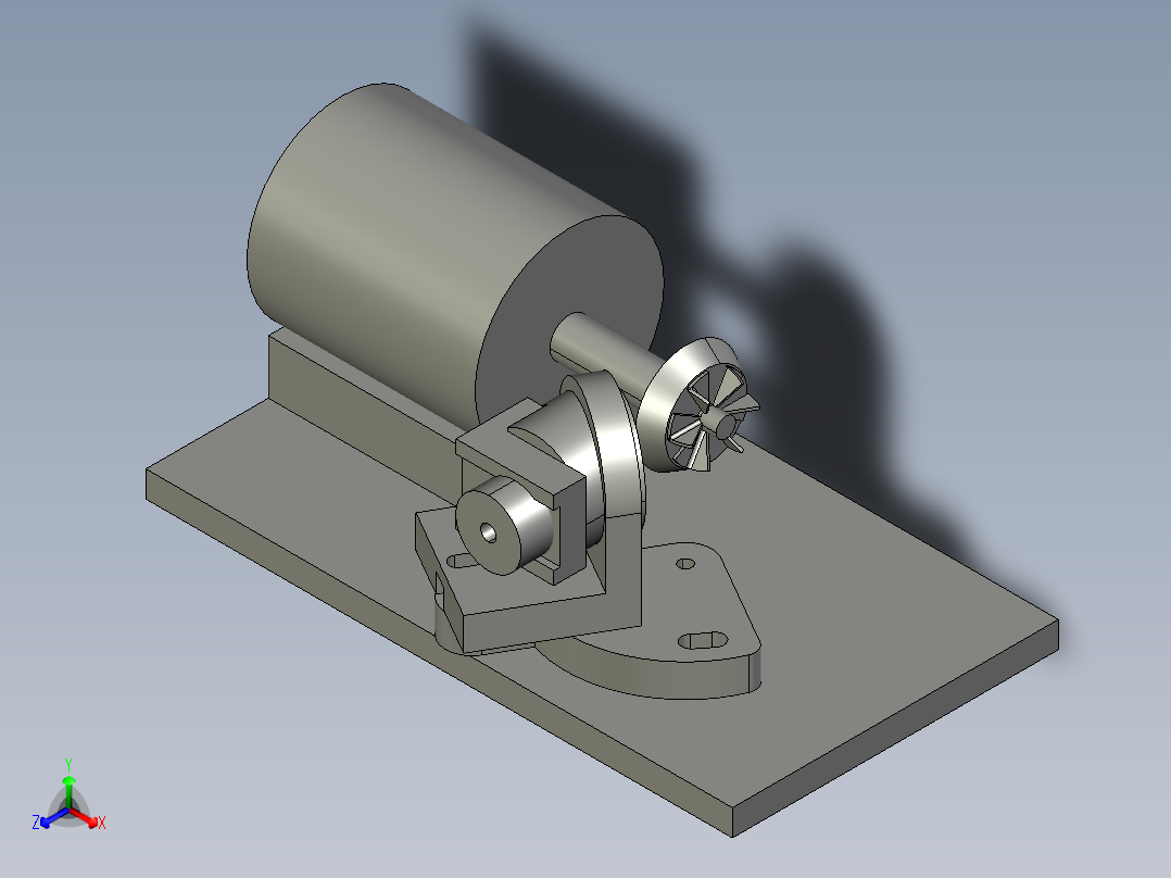 新型钻头刃磨机设计（含ProE三维图仿真动画）