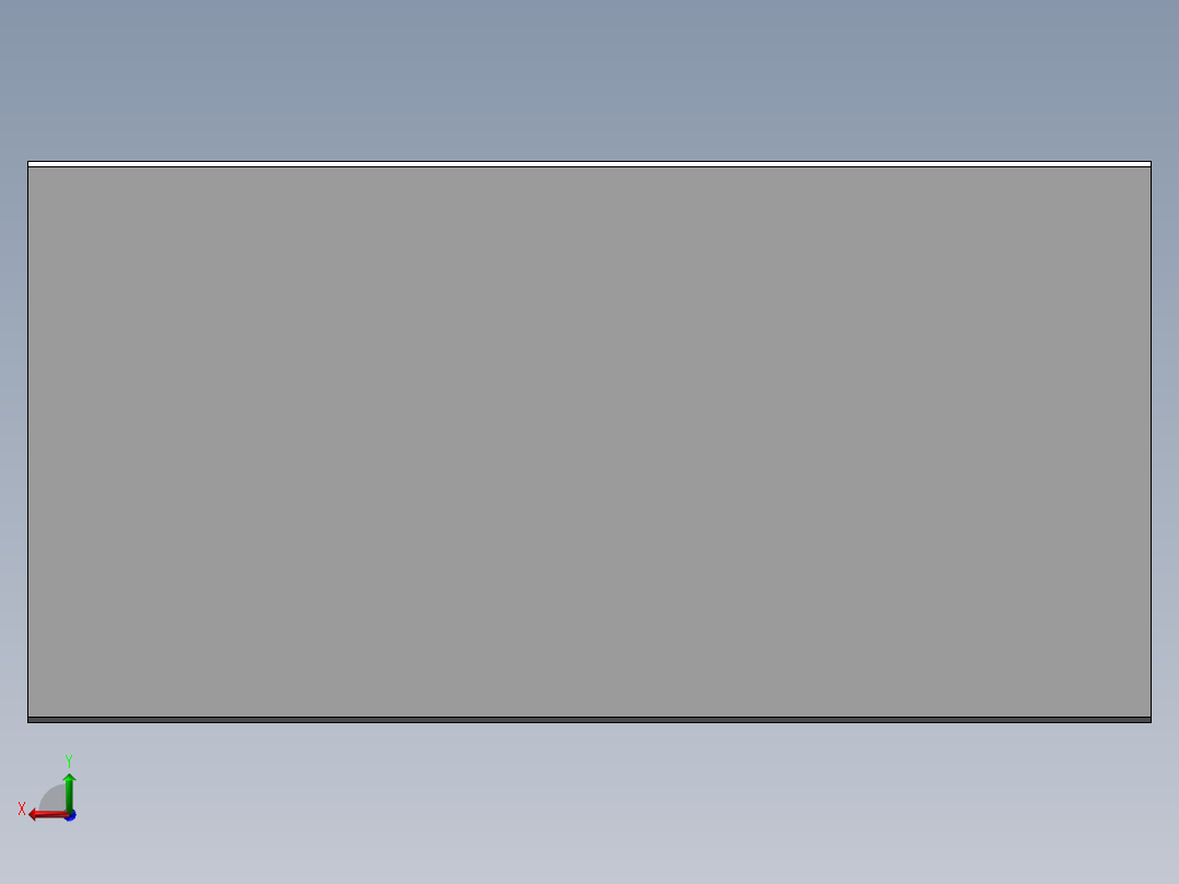 加工中心液压夹具后视图