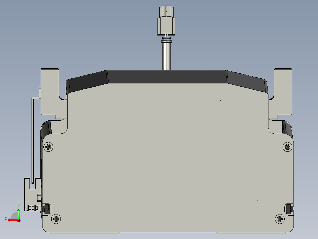 东锦丝杆传动-直线滑台模组DH210-C-L10-S2450-BC-P750W-C3后视图