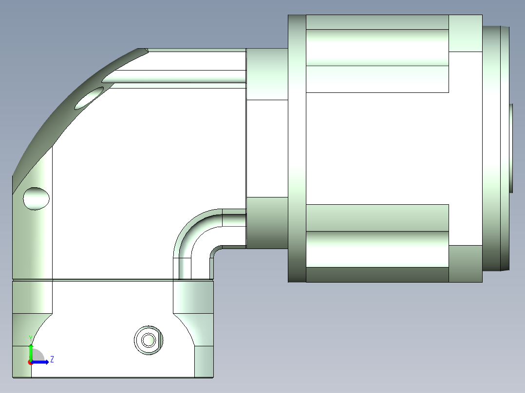 直齿孔ZPLX120-L2 19-70-90-M5.stp左视图
