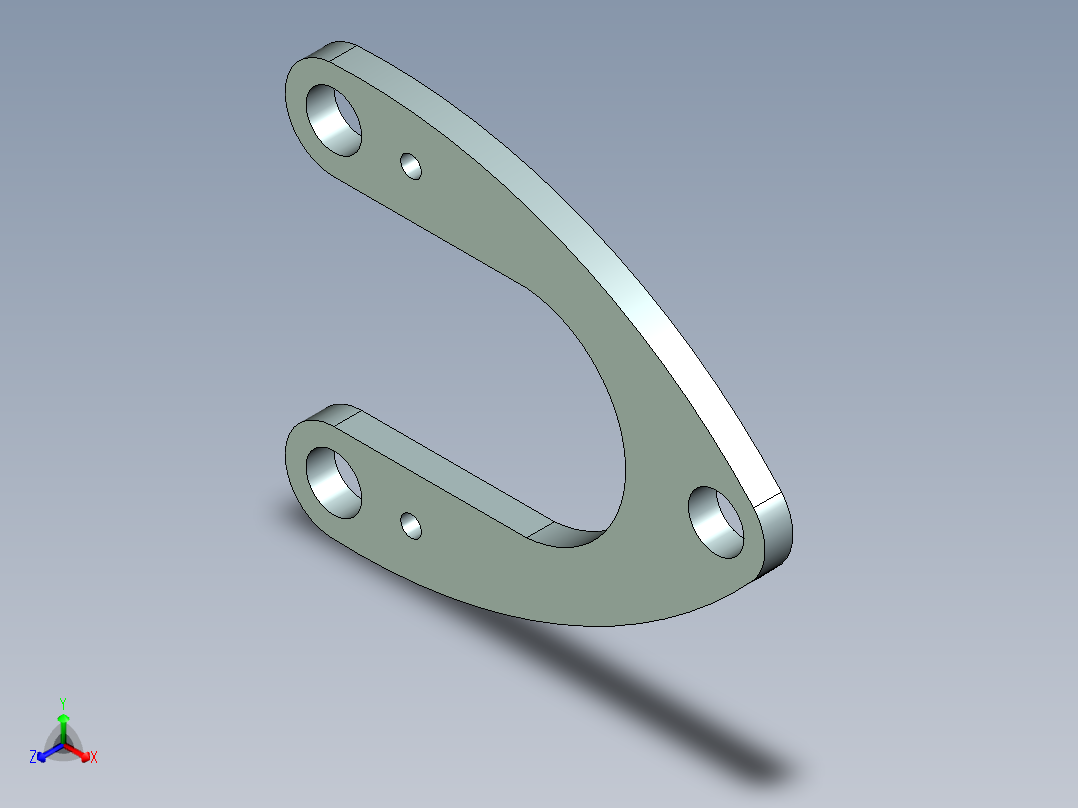 绕S无碳小车(1)正等轴测图