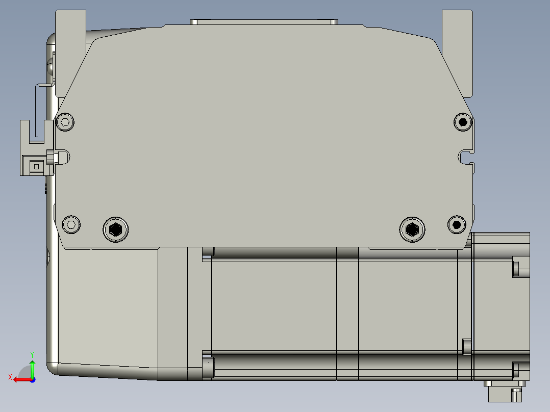模组FTB17-RD-400后视图