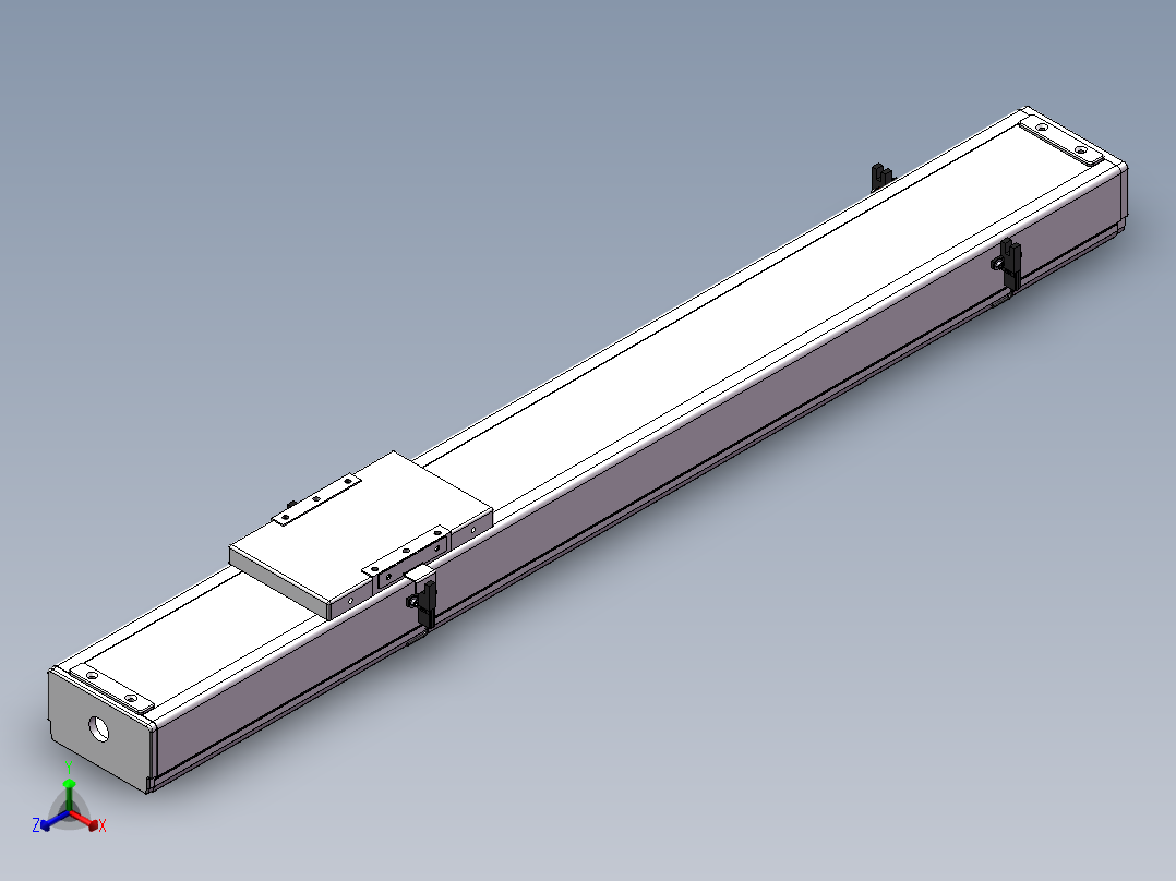 精密模组MC120-L05-600-M-M10-C4正等轴测图
