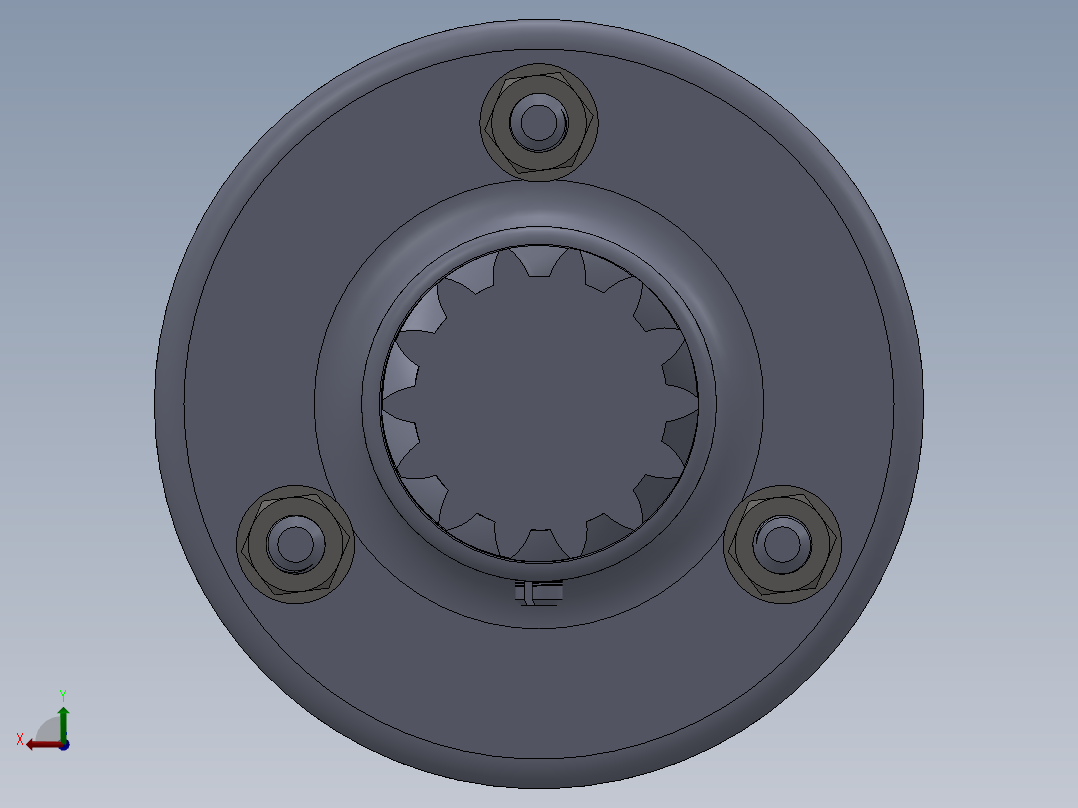 联轴器 (10)后视图