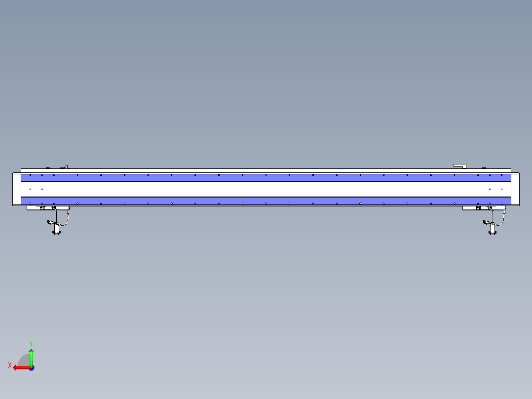威洛博VL系列3d模型模组2VL14S2Y-S1650后视图