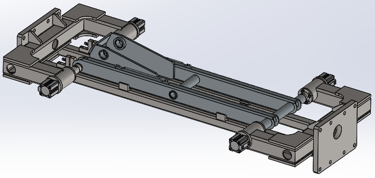 剪叉连杆机器人焊接（sw20可编辑+工程图+bom）