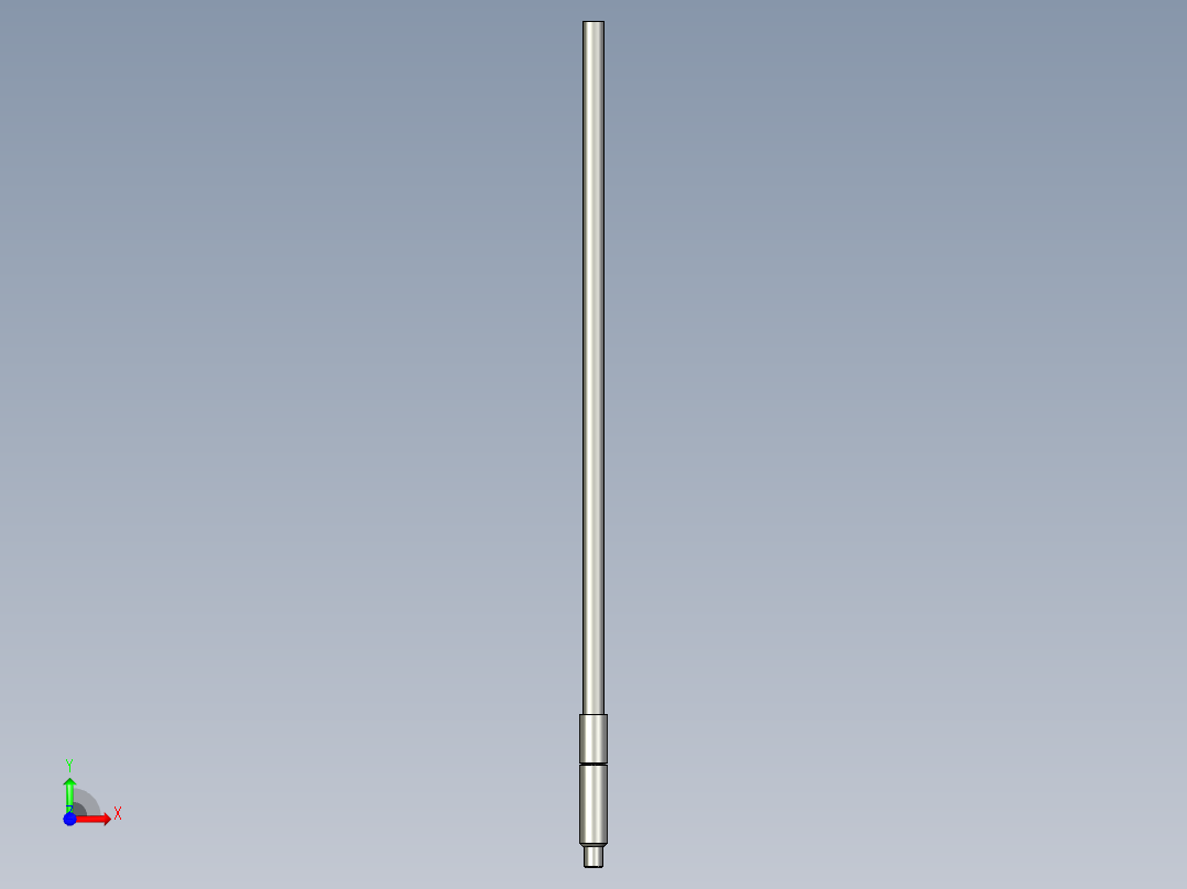 基恩士FU-77Gcore_kc图纸模型前视图