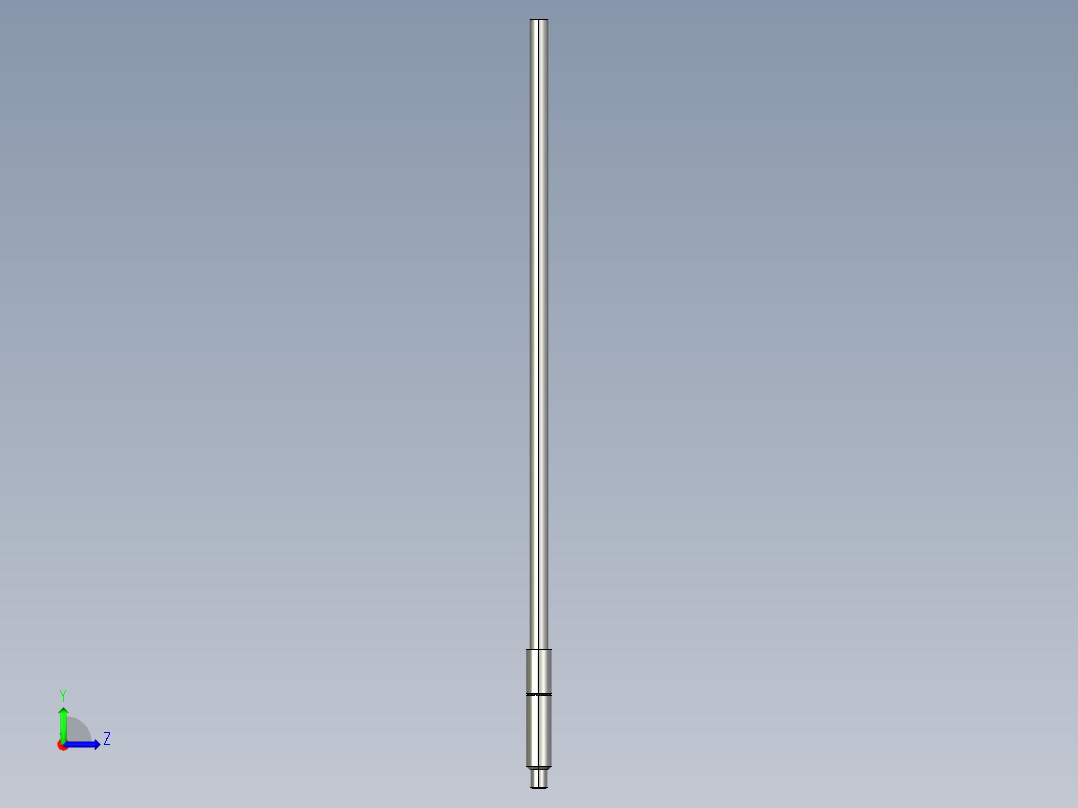 基恩士FU-77Gcore_kc图纸模型左视图