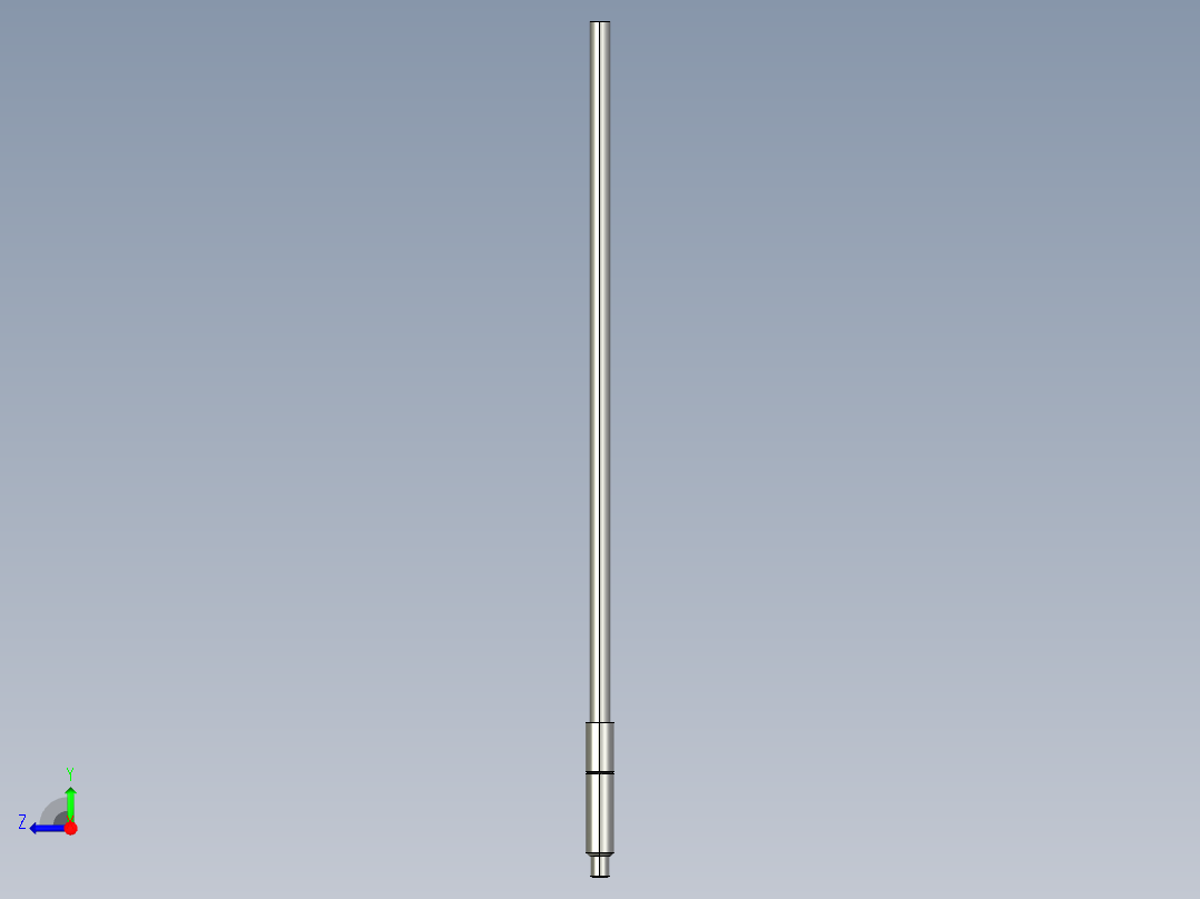 基恩士FU-77Gcore_kc图纸模型右视图