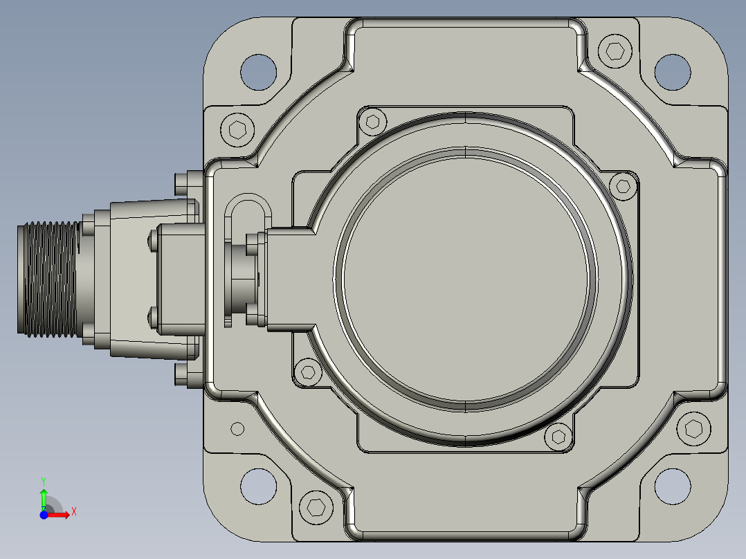 电机MS6G-130TL25BZ2-41P0前视图