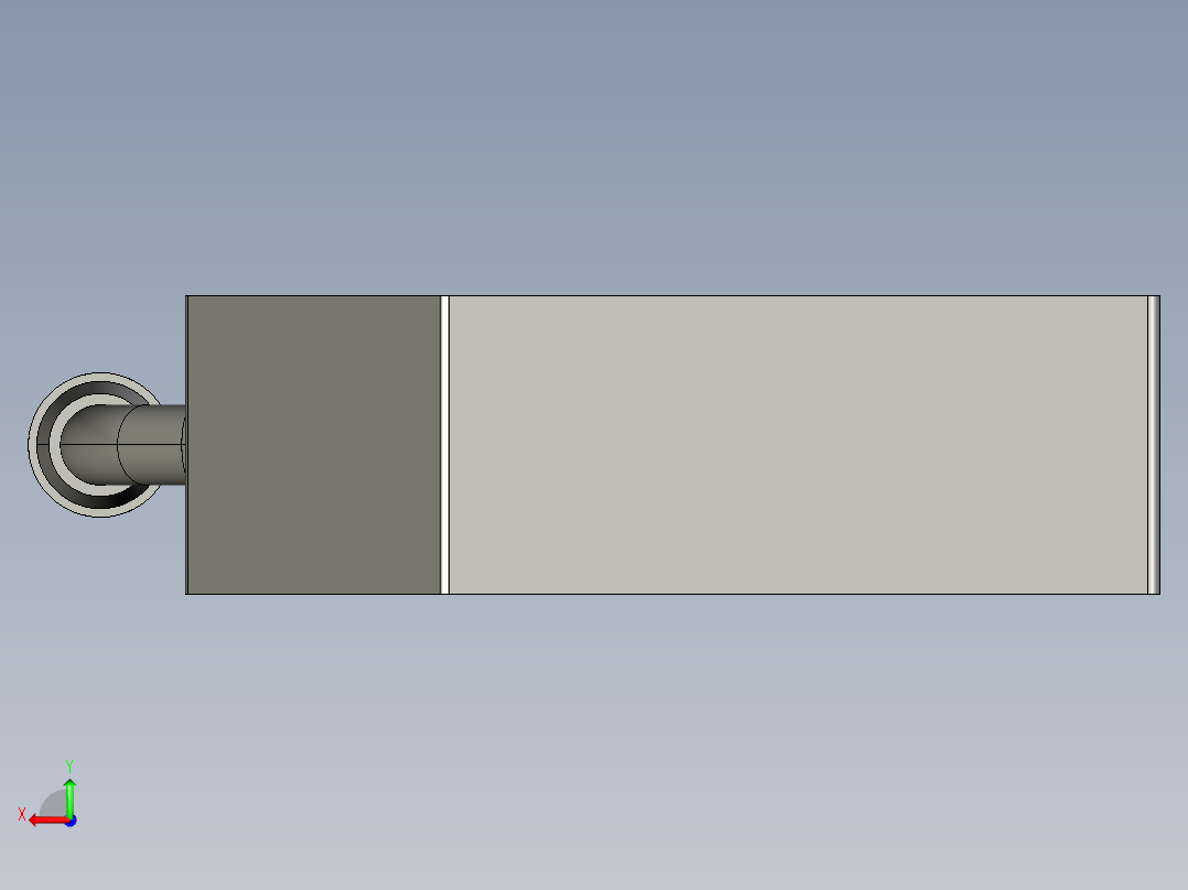 基恩士LK-G30_32_35_37_kc图纸模型后视图