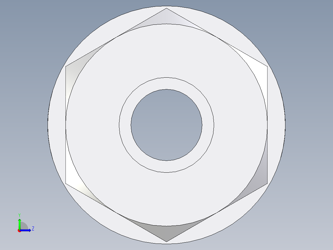 卡套式工业通用硬管接头EO_Weld_bulkhead_fitting_ESV08ZL71左视图