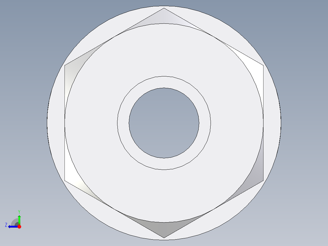 卡套式工业通用硬管接头EO_Weld_bulkhead_fitting_ESV08ZL71右视图