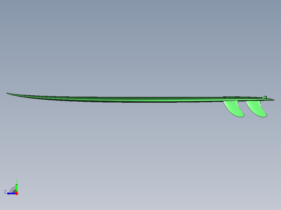 冲浪板13右视图