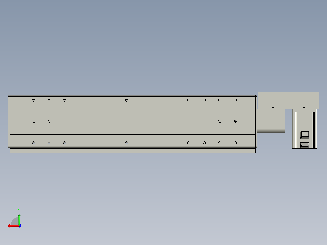 威洛博VBF17-S500-BR后视图