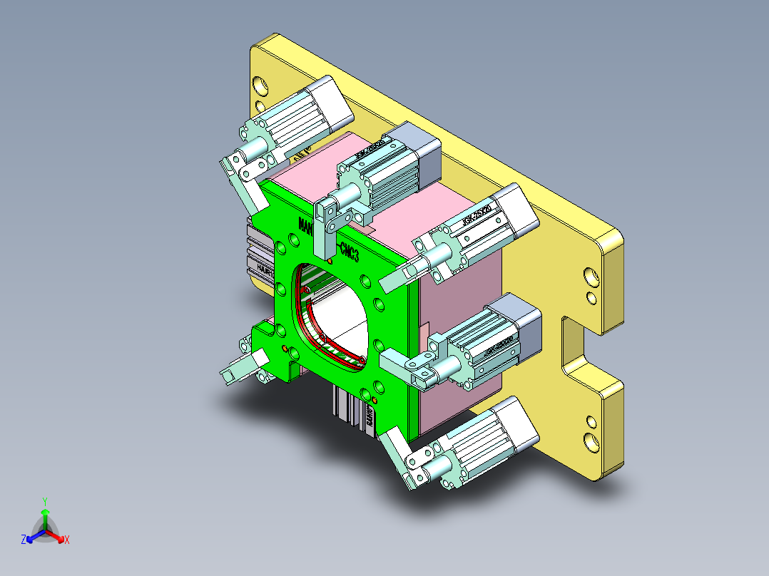 NANO-TOP-CNC3-0912正等轴测图